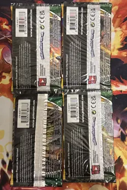 Sealed Evolving Skies Pokemon TCG Booster Packs Complete Art Set (4 Packs) - Image 2