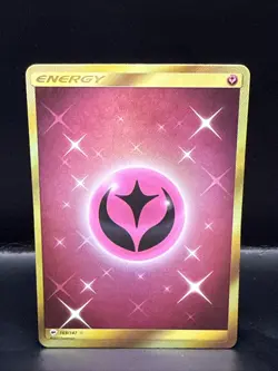 Pokemon Fairy Energy 169/147 Burning Shadows Gold Secret Rare Full Art Holo LP - Image 1