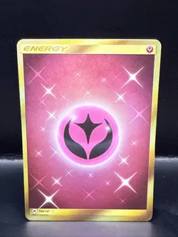 Pokemon Fairy Energy 169/147 Burning Shadows Gold Secret Rare Full Art Holo LP - Image 2