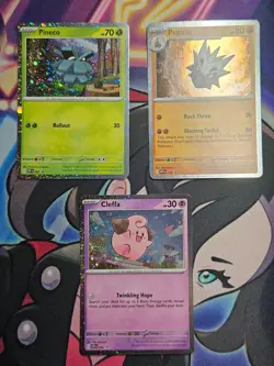 Pokemon Pinceo 061, Cleffa 095, & Pupitar 120 Black Star Promos English NM/M - Image 1