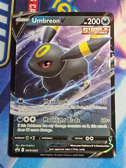 Pokemon Umbreon V SWSH203 Black Star Promo English NM/LP - Image 1