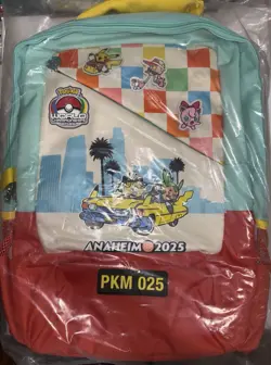 Pokemon 2025 World Championships Anaheim Pokemon Center Exclusive Backpack - Image 1