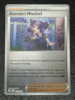 Acerola's Mischief 113/132 - Reverse Holo - Pokemon TCG: Mega Evolution - NM - Image 1