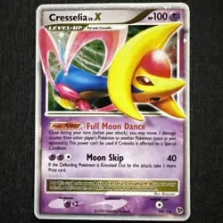 Pokemon Cresselia LV.X 103/106 Great Encounters Holo LP+ - Image 1