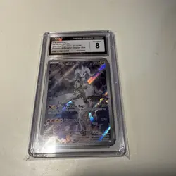 2025 Pokemon N’s Reshiram Journey Together Stamped Promo 167/169 Holo CGC 8 - Image 1