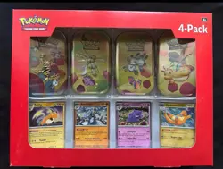 (2 BOXES) Scarlet & Violet 151 Mini Tins 4 Pack SAMS CLUB SEALED Pokemon TCG - Image 2