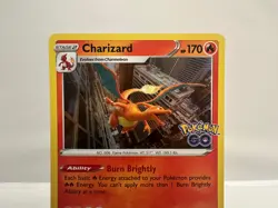 Charizard 010/078 - Pokemon GO - Pokemon TCG - Holo Rare - NM - Image 2