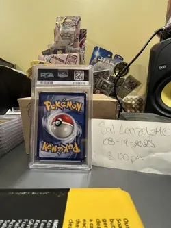 1999 POKEMON FOSSIL #9 KABUTOPS-HOLO PSA 5 - Image 2