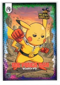 POKEMON PIKACHU COSPLAY! *ONE PUNCH MAN * #192- HOLO - Image 1