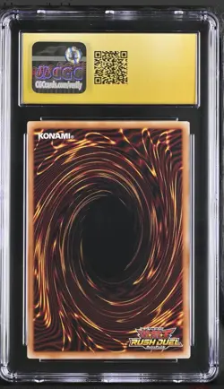 Gaia The Fierce Knight Yu-Gi-Oh 7 Eleven Collab Rare CGC PRISTINE 10‼POP 1 - Image 2