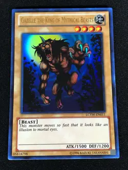 Yugioh Gazelle The King of Mythical Beasts LCYW-EN011 Ultra (NM) - Image 1