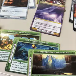 Chaotic Common Cards Lot Of 40-Creature Battelgear Mugic Attack Location #1 - Image 5