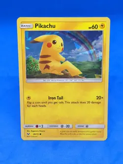 Pikachu - (Cracked Ice Holo) 028/073 Deck Exclusives Holo - Pokemon Card - Image 2