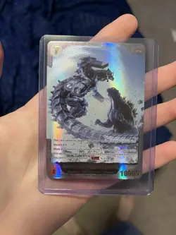 Godzilla Card Game Holo Godzilla Against Mechagodzilla SP - Image 1