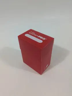 Ultra Pro Deck Box Red 60+ Sleeved Cards - Image 1