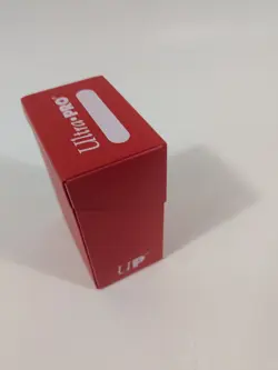 Ultra Pro Deck Box Red 60+ Sleeved Cards - Image 2