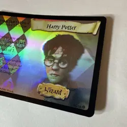 Harry Potter TCG Base Set Harry Potter #8/116 Hologram Rare Card Great Shape - Image 2