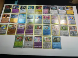Pokemon TCG English Cards 184x Holos Reverses Trainers Pokemon Commons Uncommons - Image 1