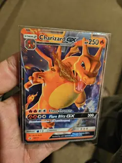 Pokemon TCG Charizard GX Full Art Holo Card SM211 Sun & Moon Black Star Promo - Image 3
