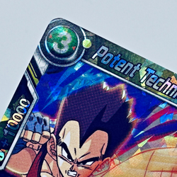Dragon Ball Super Card Game Potent Technique Vegeta Rare Foil Card - Image 3