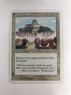 Dust to Dust MTG Magic the Gathering Card LP Lightly Played 5ED - Image 1
