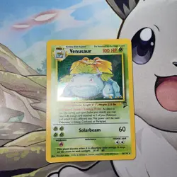 Pokemon TCG Venusaur Base Set 2 Holo Unlimited Rare Card 18/130 (LP) - Image 1