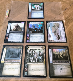 LOTR TCG Two Towers Lot with Foils, Rares, Uncommon and Uncommon Cards - Image 3