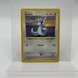 Dratini 26/102 UC Shadowless Pokemon TCG Card Base Set Unlimited MP - Image 1