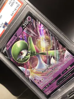 Gardevoir V PSA 9 Mint Champions Path 016/073 Holo Ultra Rare Pokemon Card - Image 2