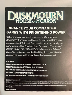 Magic: The Gathering - Haunts and Horrors Commander Pack - Miracle Worker Sealed - Image 3