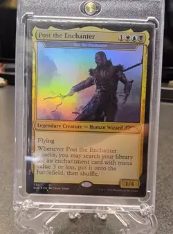 POST THE ENCHANTER (Zur the Enchanter) MTG Secret Lair Drop Foil NM in case 🔥 - Image 1