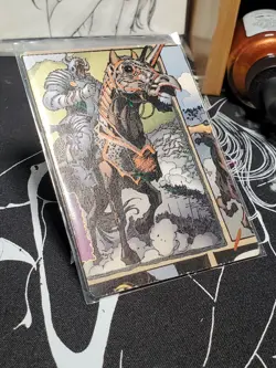 MTG - knight Comic Token- hand made- Alter - Image 2