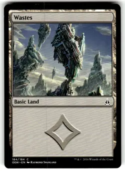 MTG Wastes (184) Oath of the Gatewatch 184/184 Regular Land - Image 1