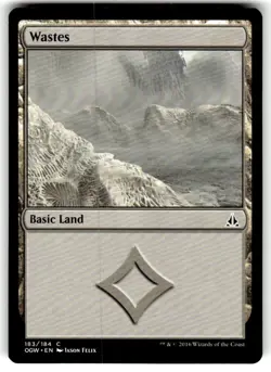 Wastes 183 x1 Oath of the Gatewatch 1x Magic the Gathering MTG - Image 1