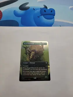 MTG - Regal Behemoth (Borderless) Commander Masters Foil Rare #0651 - Image 2