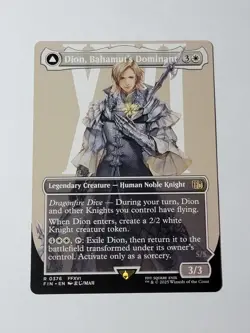 Dion, Bahamut's Dominant (Borderless) Final Fantasy Regular - Image 1