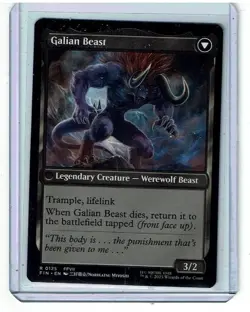 Vincent Valentine / Galian Beast - Final Fantasy - Magic the Gathering - Image 2