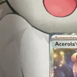 Acerola’s Mischief 183/132 Mega Evolution SIR Pokemon Card English MINT - Image 2