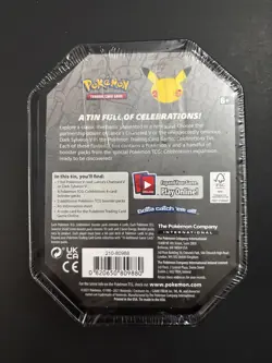 Pokemon 2021 Sword & Shield Celebrations Lance's Charizard V Tin Factory Sealed - Image 2
