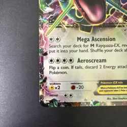 Rayquaza EX XY66 Holo Ultra Rare Black Star Promo Pokemon TCG (LP) - Image 3