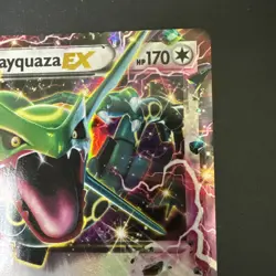 Rayquaza EX XY66 Holo Ultra Rare Black Star Promo Pokemon TCG (LP) - Image 5
