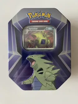 Pokemon TCG Triple Whammy Tin Tyranitar - Image 1
