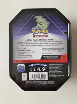 Pokemon TCG Triple Whammy Tin Tyranitar - Image 2