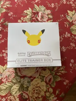 Pokemon TCG: 25th Anniversary Celebrations Elite Trainer Box (2021) 820650809439 - Image 1