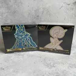 Pokemon Center Elite Trainer Box Mega Evolution Lucario & Gardevoir Sealed ETB ✅ - Image 1