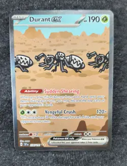 2024 Pokemon TCG Durant ex 236/191 Special Illustration Rare Surging Sparks NM/M - Image 1