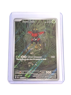 Tapu Bulu 65/64 IR Full Art Holo Shrouded Fable POKEMON TCG SFA ENGLISH NM/M - Image 3