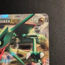 Rayquaza EX BW47 LP/NM 2012 Pokemon, Black & White Promos, Holo Black Star Promo - Image 4
