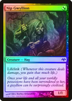 Nip Gwyllion FOIL Eventide NM White Black Common MAGIC GATHERING CARD ABUGames - Image 1