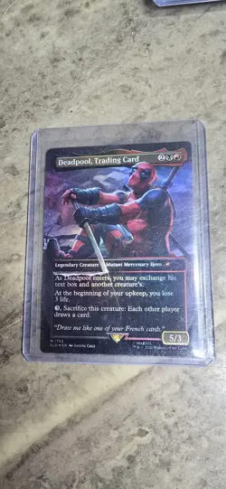 Deadpool, Trading Card (Rainbow Foil) Secret Lair Drop Mythic MTG NM - Image 1